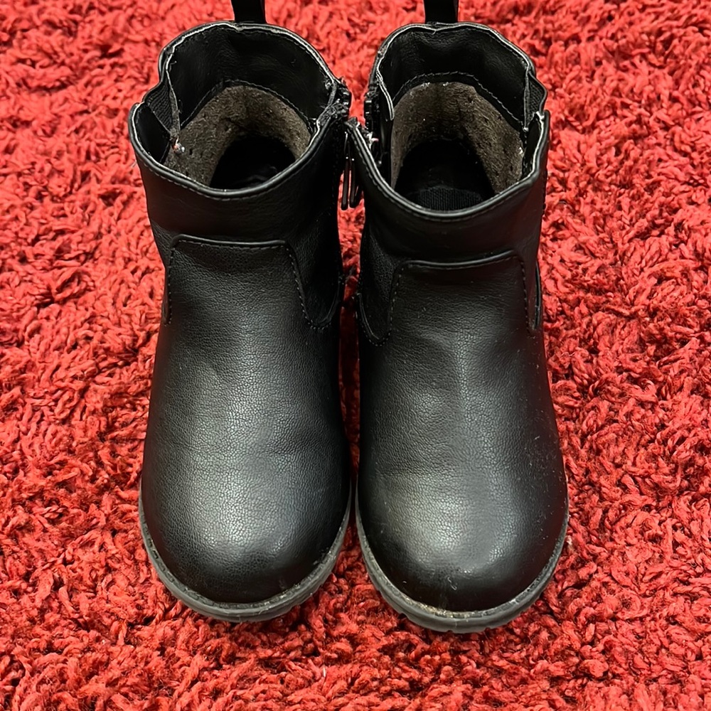 Every little girl needs some black boots for the fall!